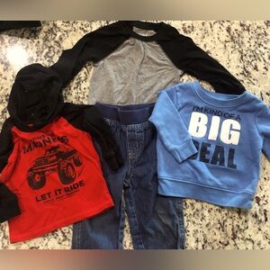 4 price 12 month boy bundle monster truck